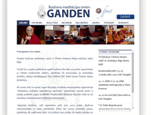 Tablet Screenshot of ganden.lv